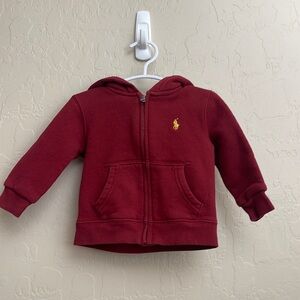 Ralph Lauren Maroon Kids Jacket